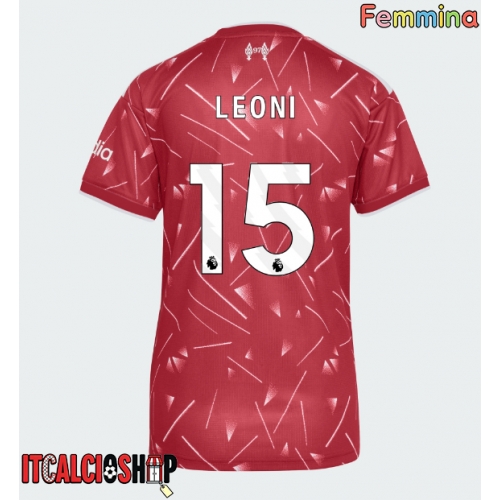 Liverpool Giovanni Leoni #15 Prima Maglia Femmina 2026-27 Manica Corta